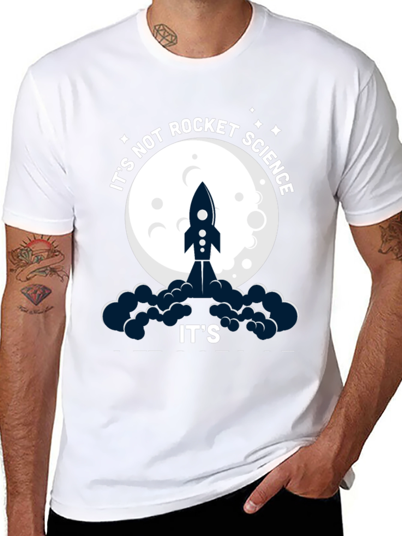 Its Not Rocket Science Funny Graphic T-Shirt