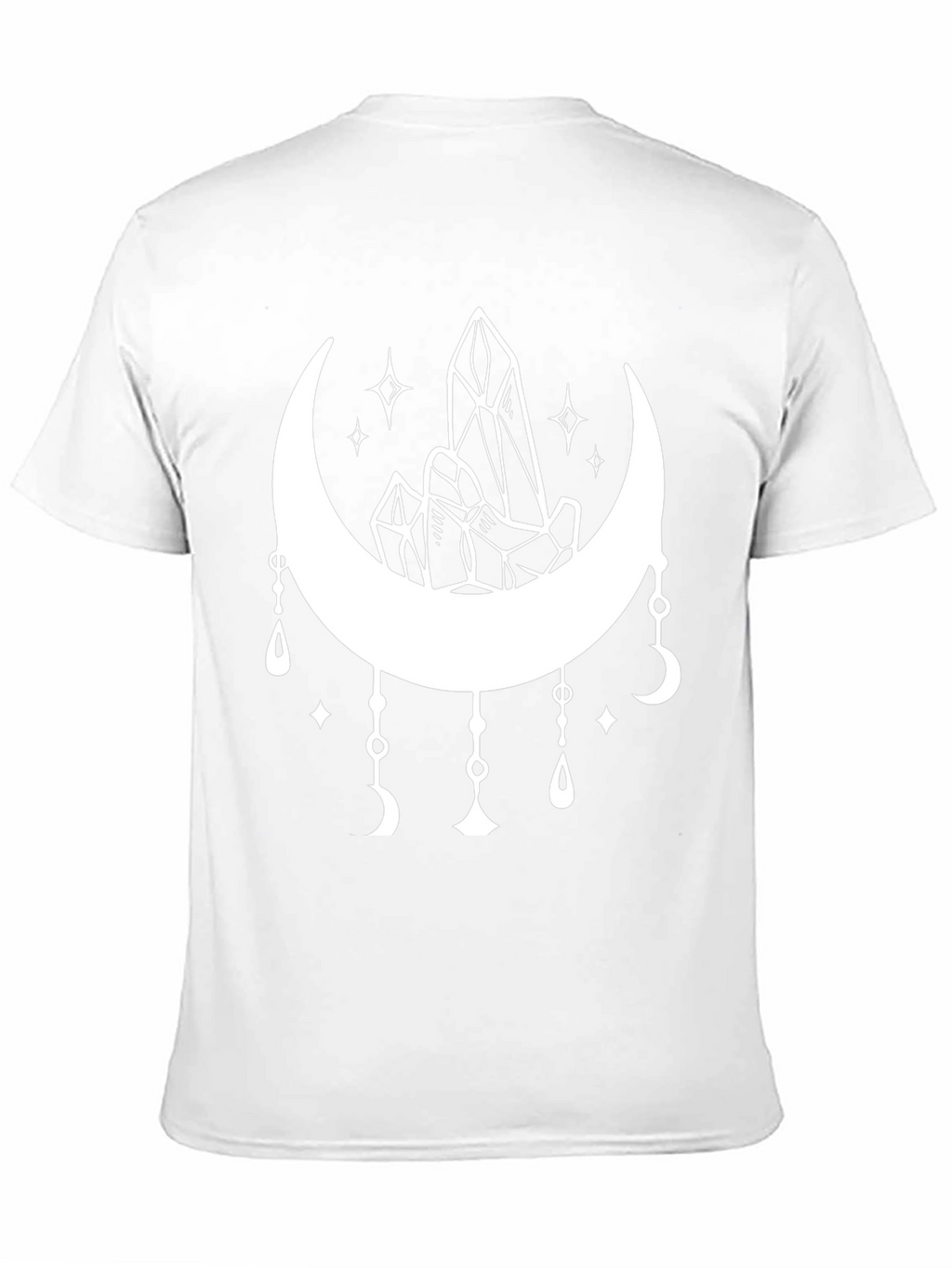 Crystals and Moon Graphic T-Shirt