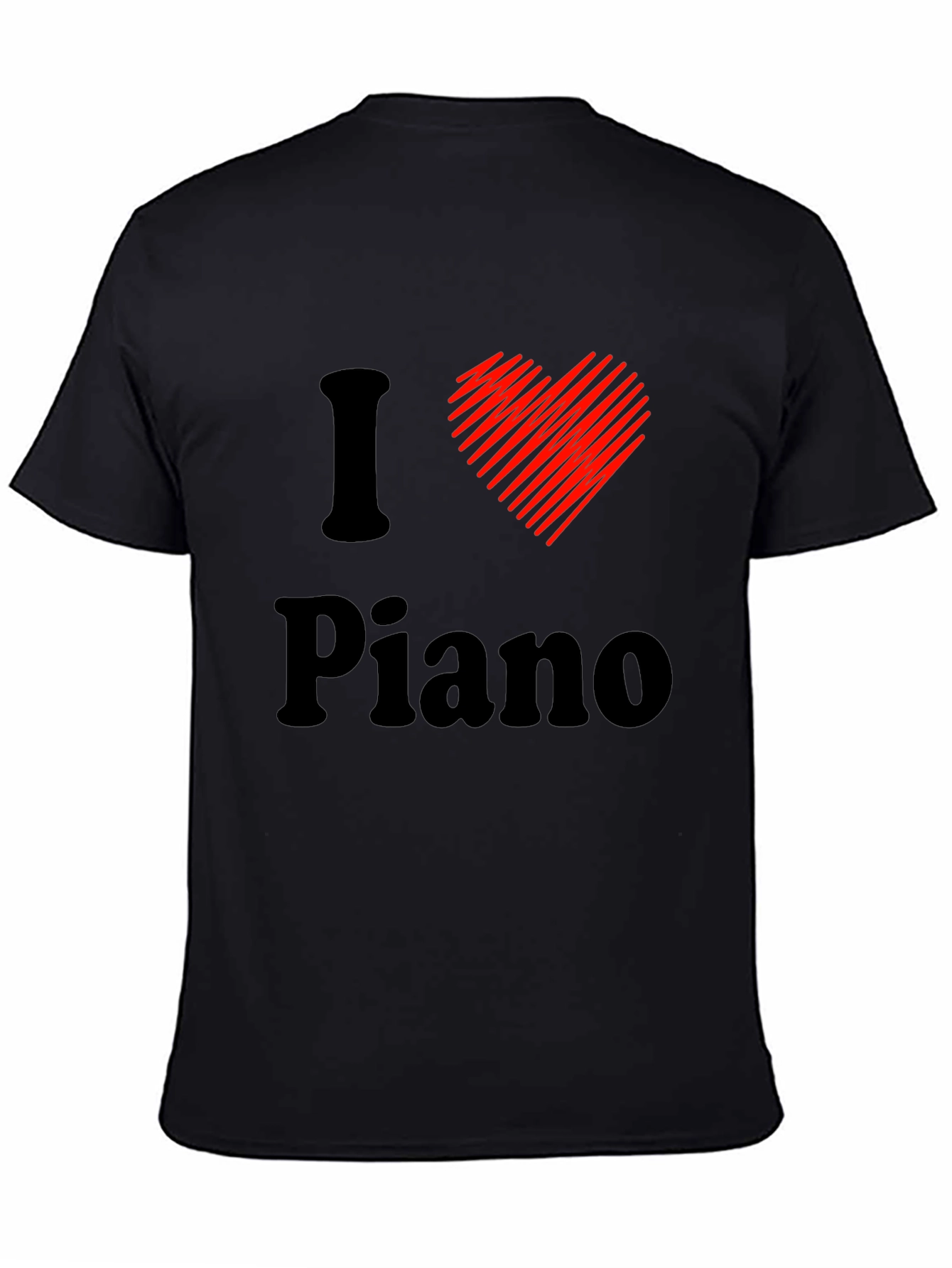 I Love Piano T-Shirt - Musician Tee