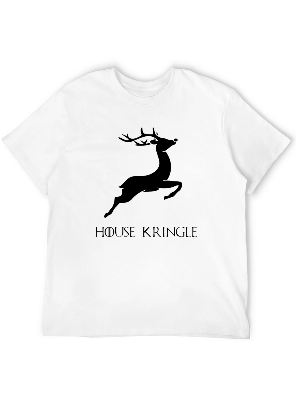 House Kringle Mens Graphic T-Shirt - Black