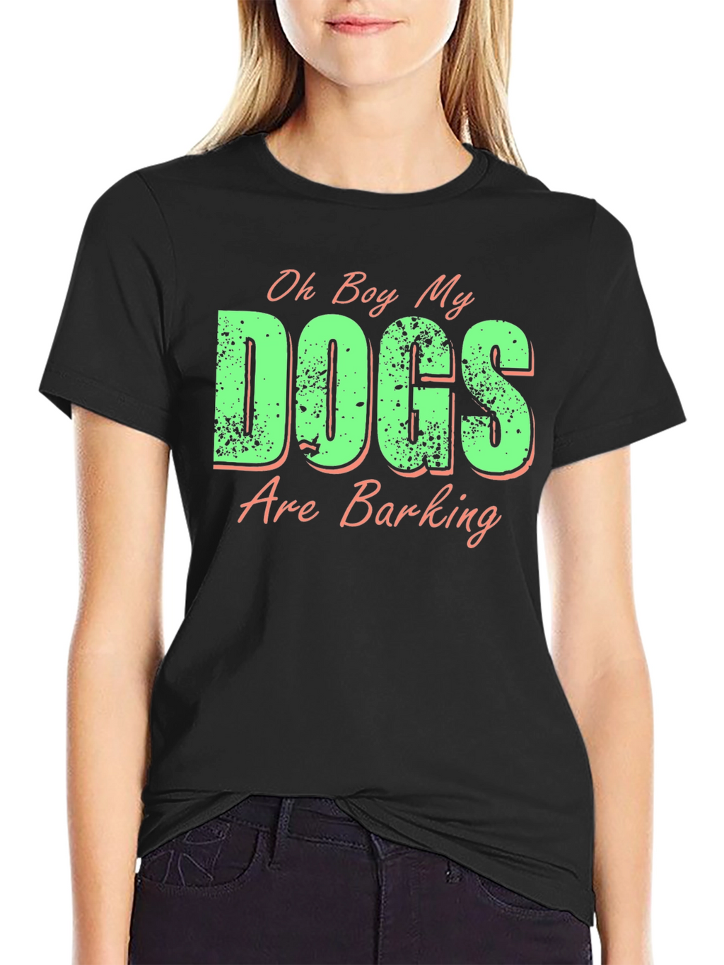 Funny Dogs Are Barking Graphic Tee