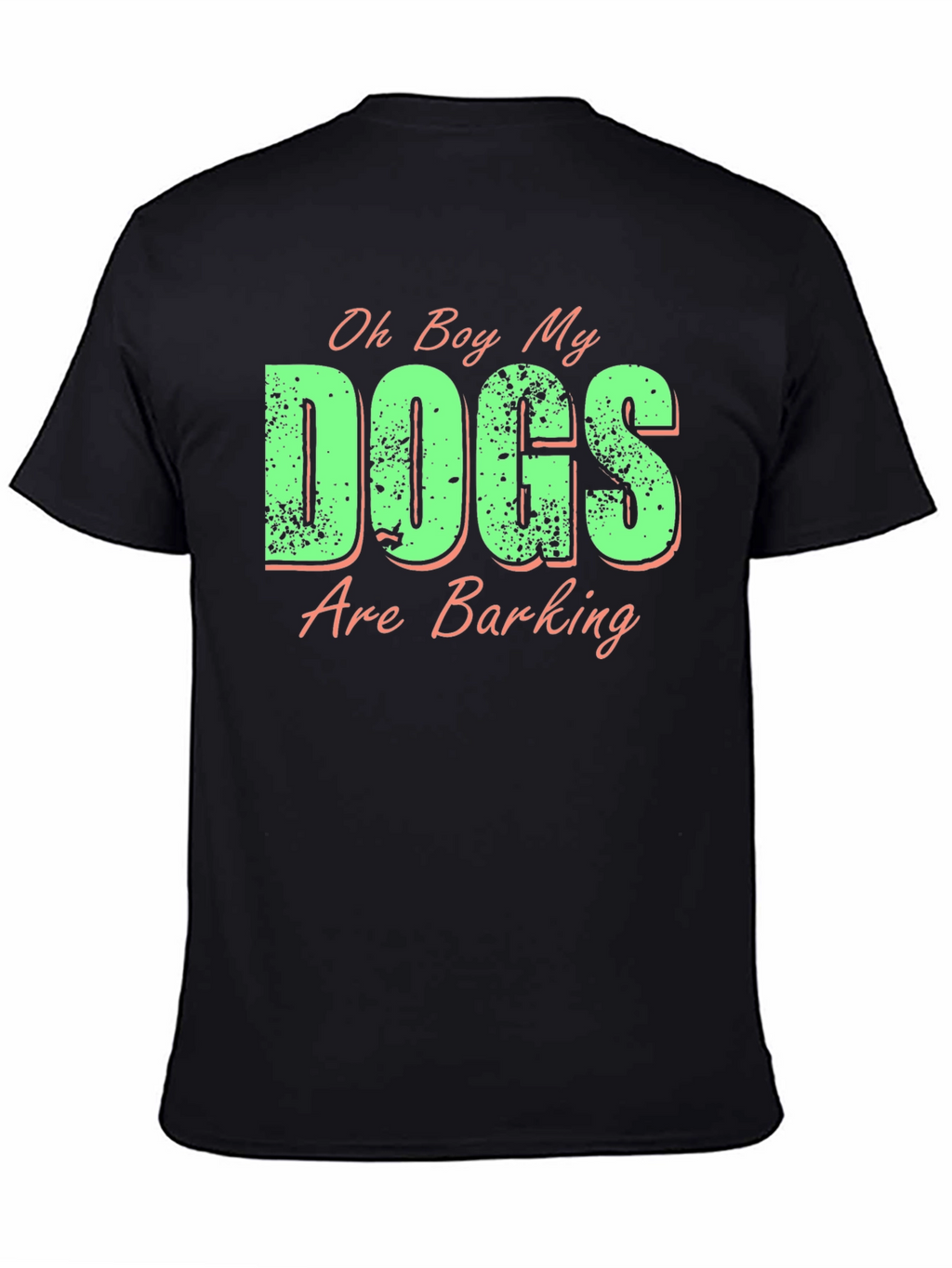 Funny Dogs Are Barking Graphic Tee