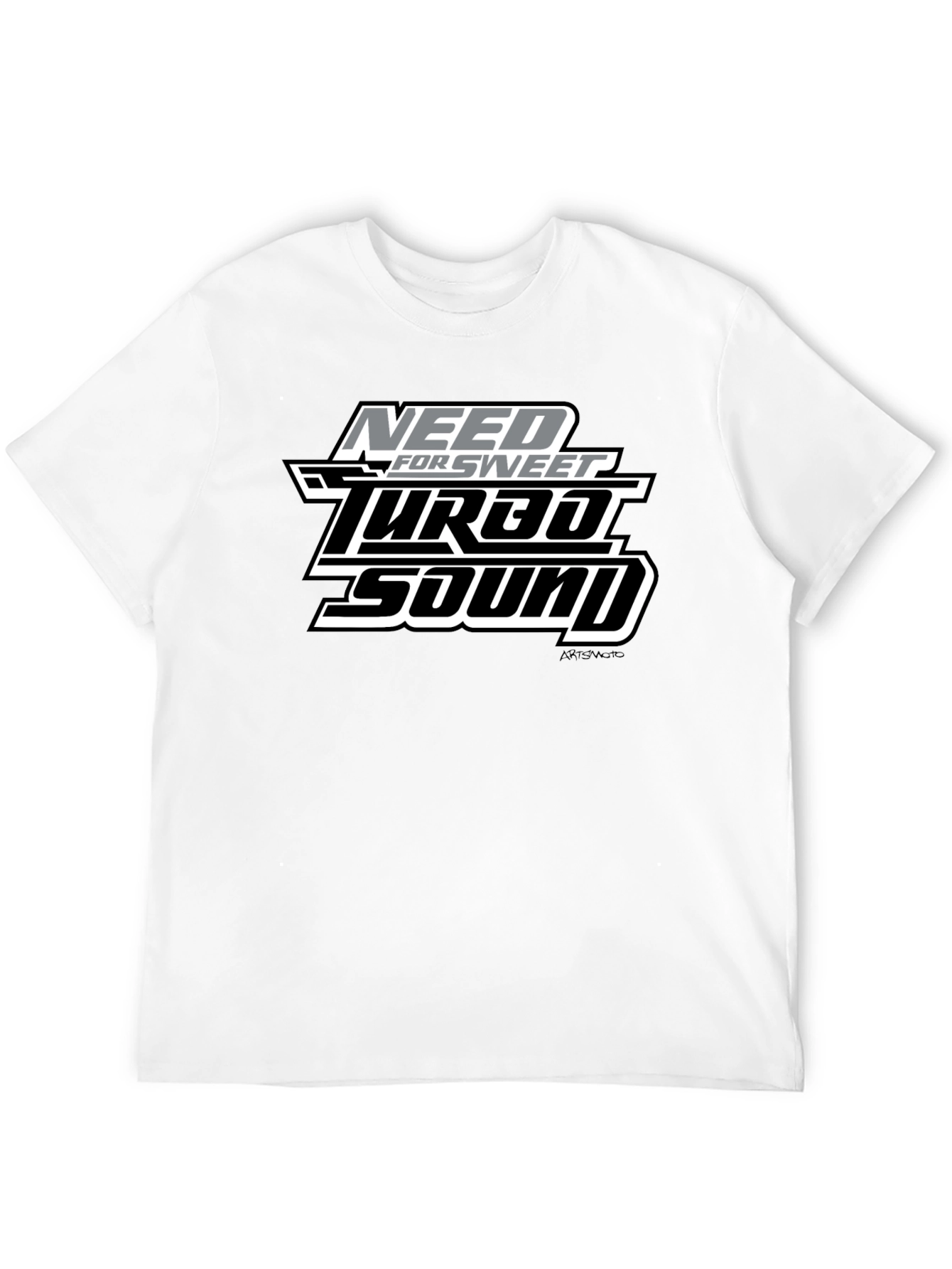 Need for Sweet Turbo Sound Black T-Shirt