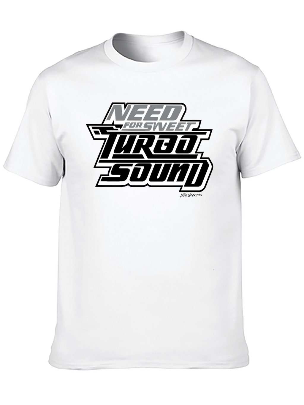 Need for Sweet Turbo Sound Black T-Shirt