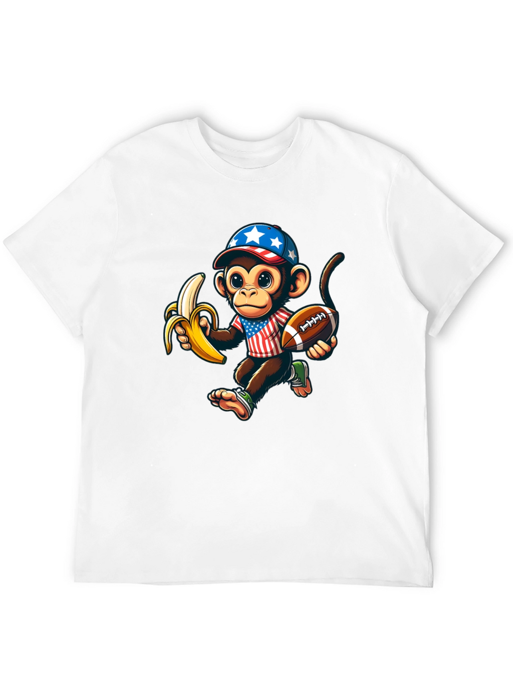 Monkey Football T-Shirt