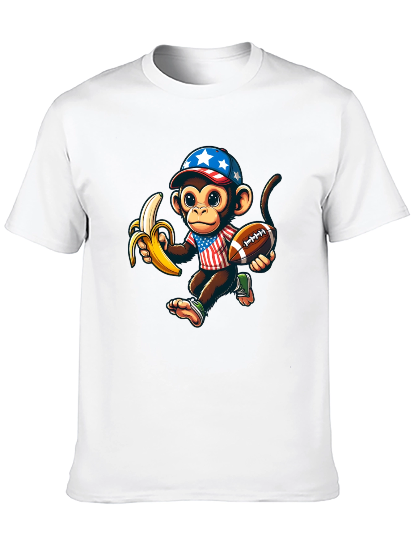 Monkey Football T-Shirt