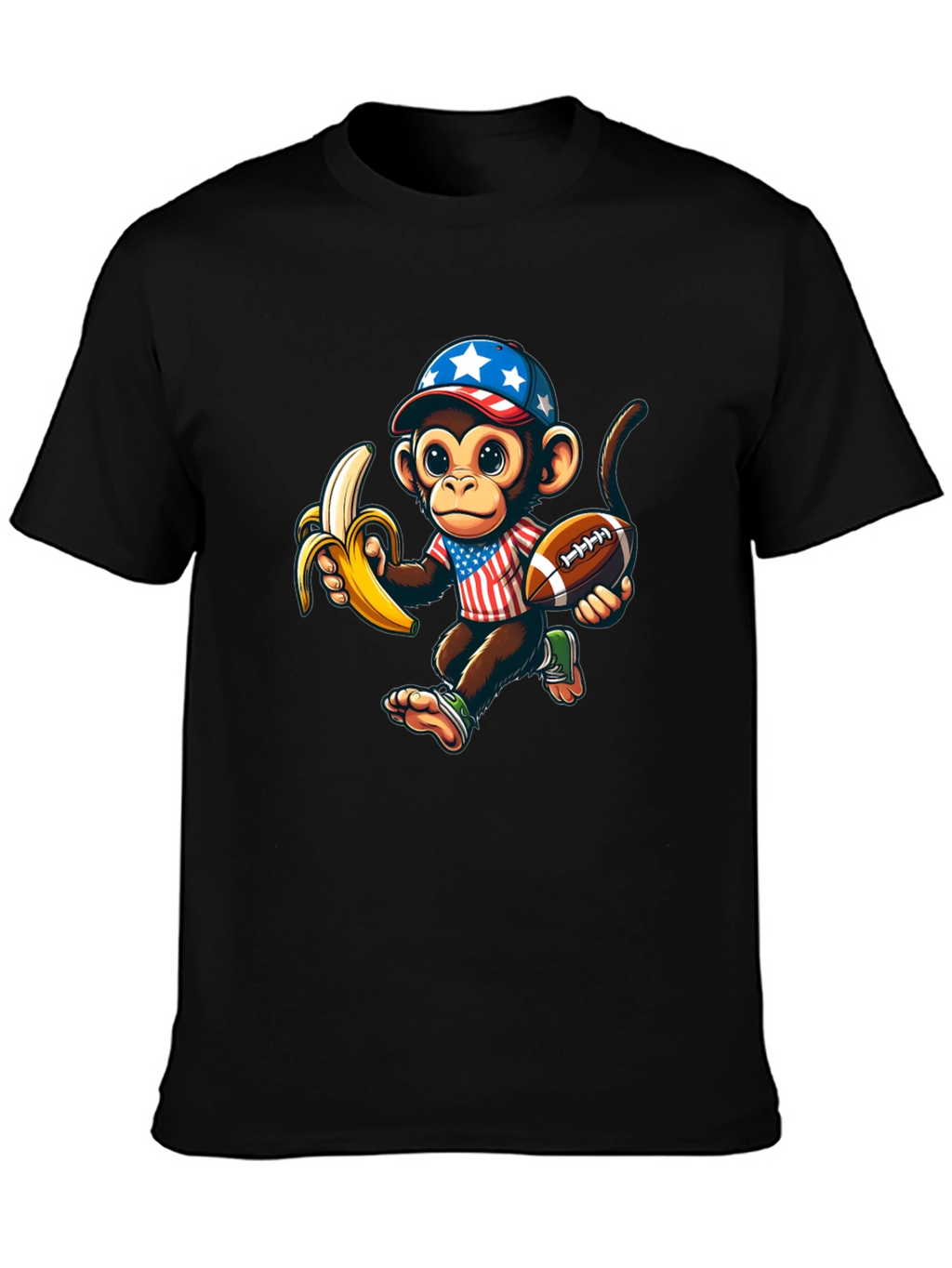 Monkey Football T-Shirt