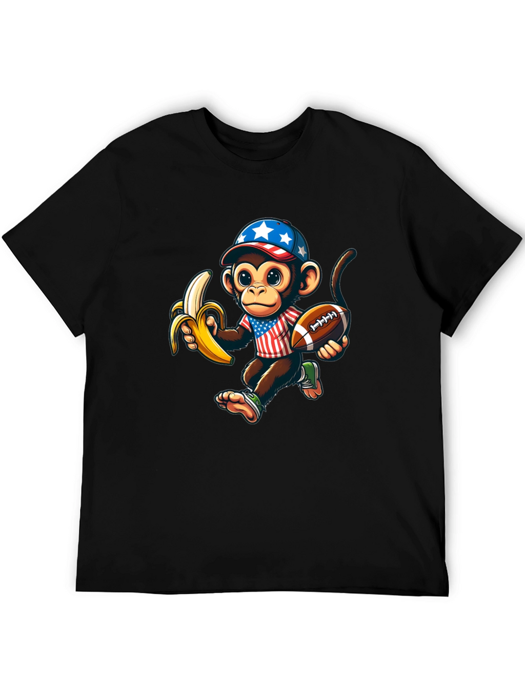 Monkey Football T-Shirt