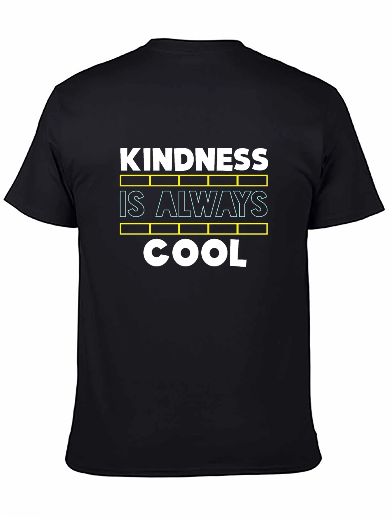 Kindness is Always Cool Graphic Tee - Black