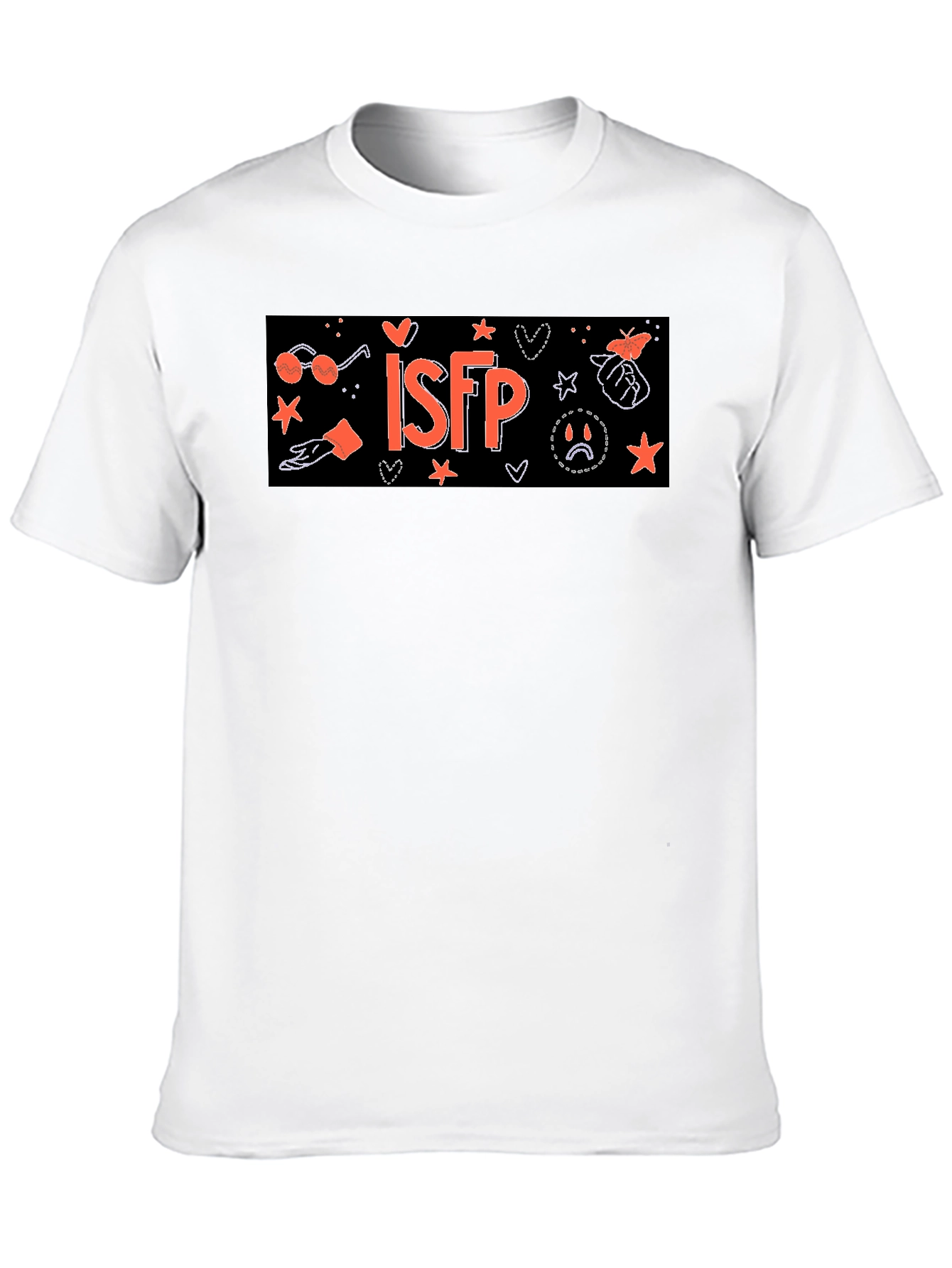 ISFP Personality Type T-Shirt - Black