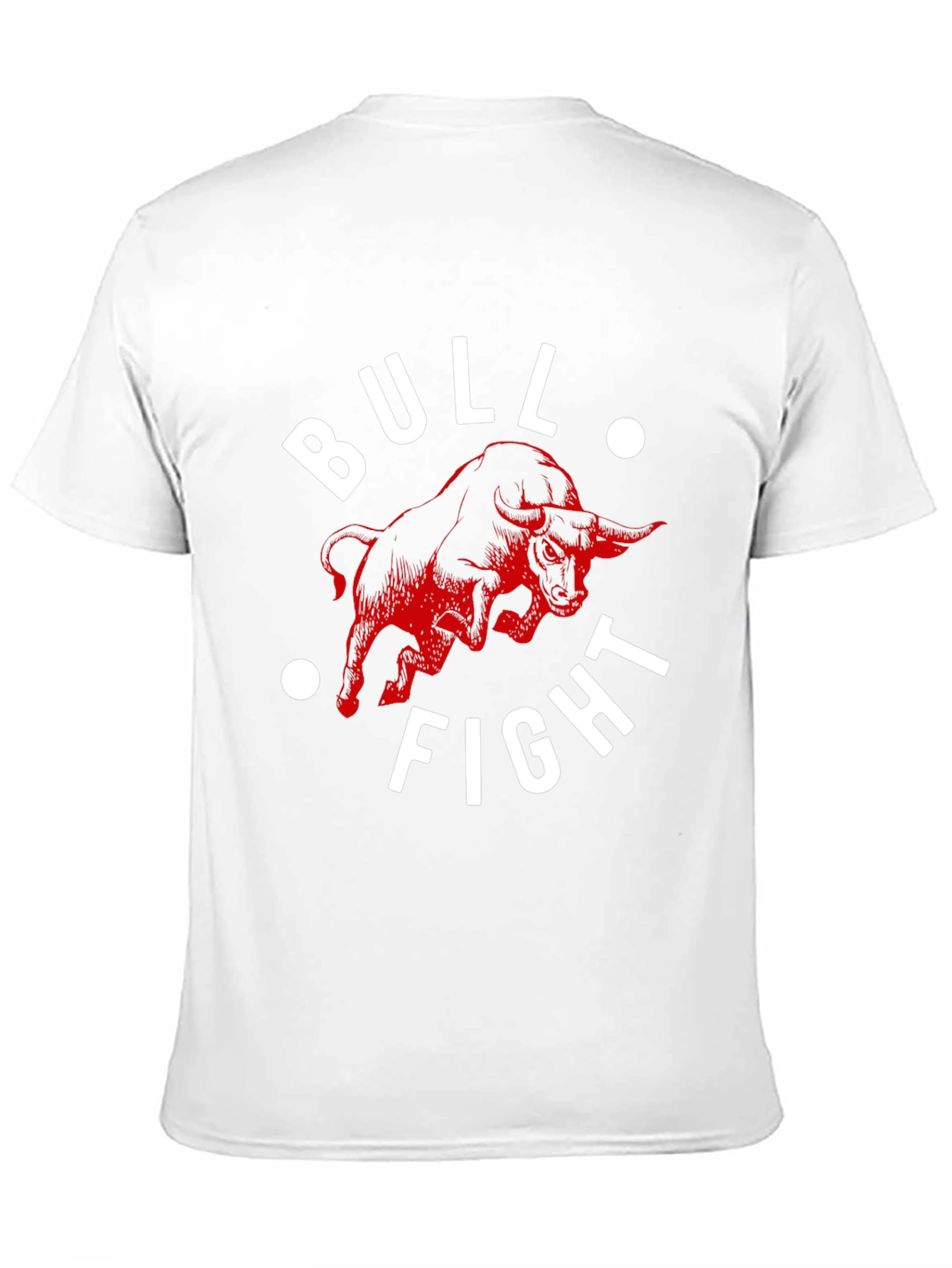 Bull Fight Graphic Tee - Mens Black T-Shirt