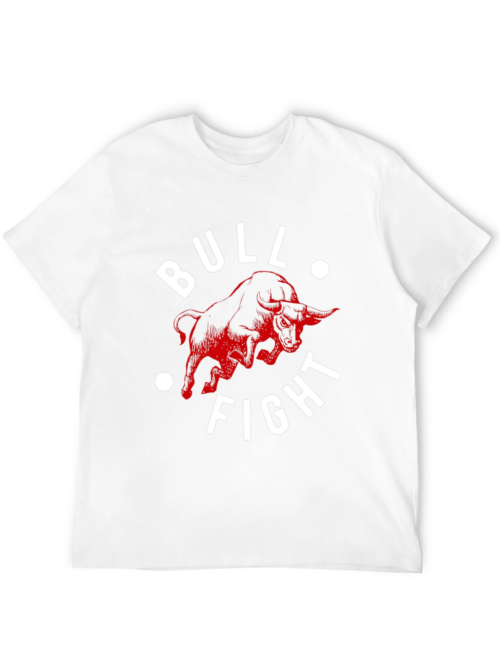 Bull Fight Graphic Tee - Mens Black T-Shirt