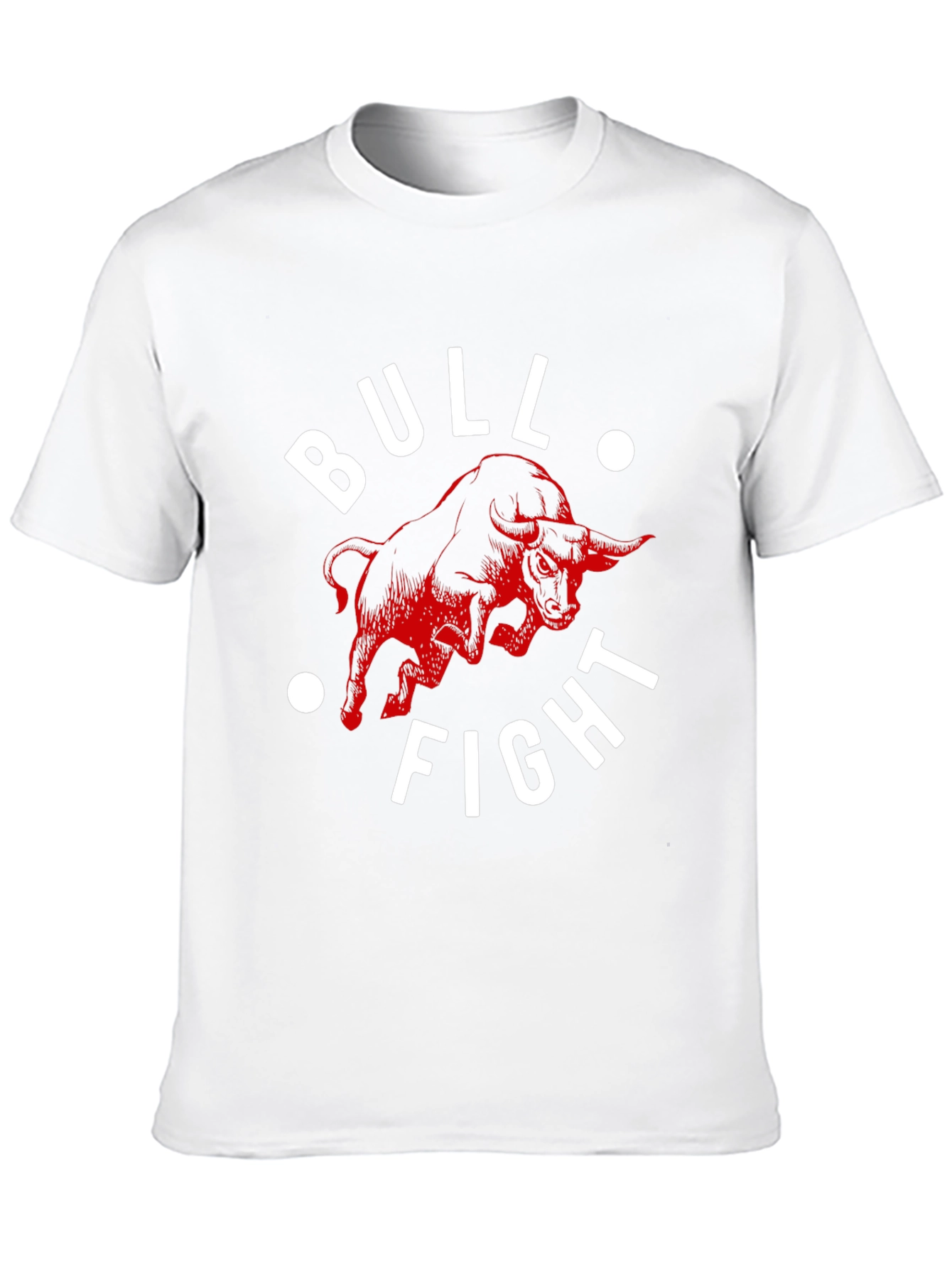 Bull Fight Graphic Tee - Mens Black T-Shirt