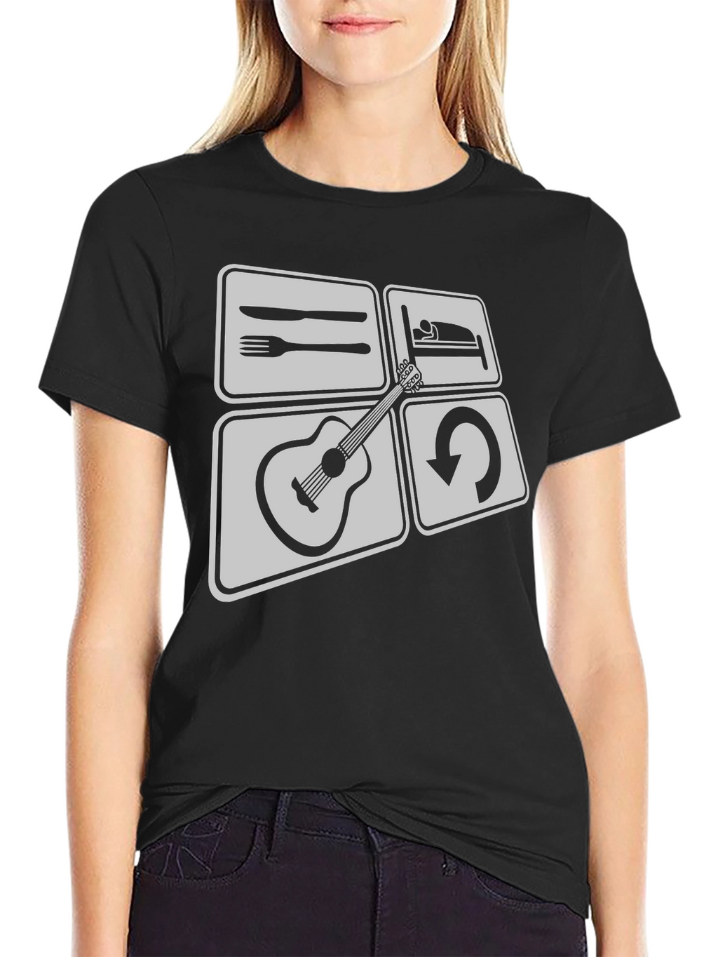 Eat Sleep Play Guitar T-Shirt