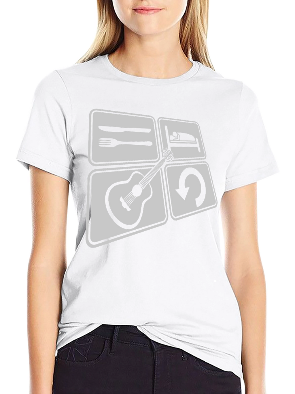 Eat Sleep Play Guitar T-Shirt