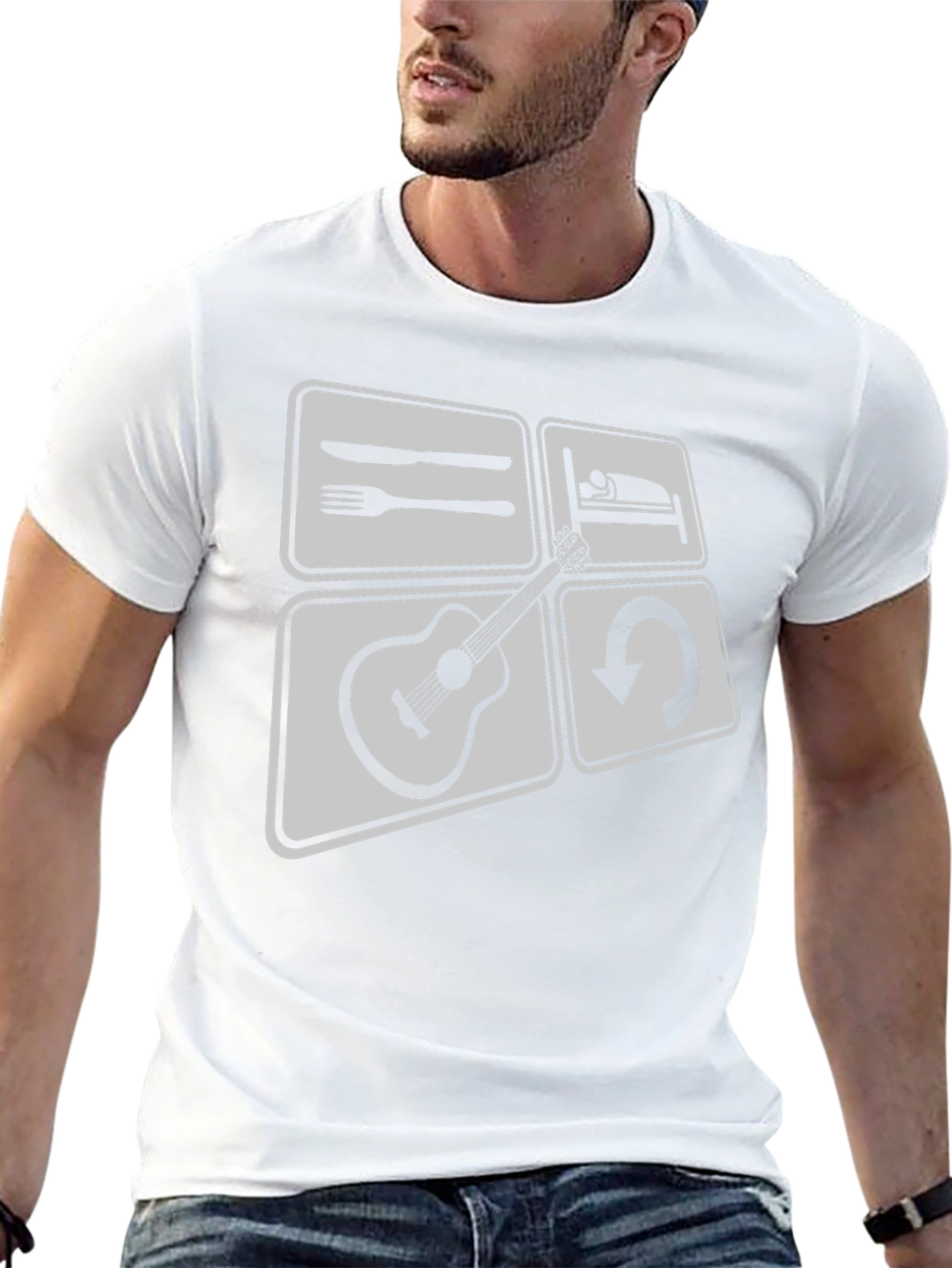 Eat Sleep Play Guitar T-Shirt