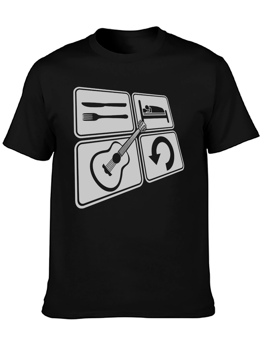 Eat Sleep Play Guitar T-Shirt