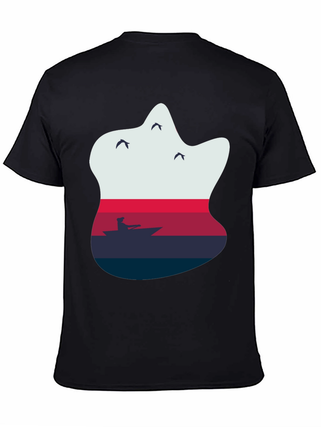 Sunset Kayak Graphic Tee - Relaxed Fit