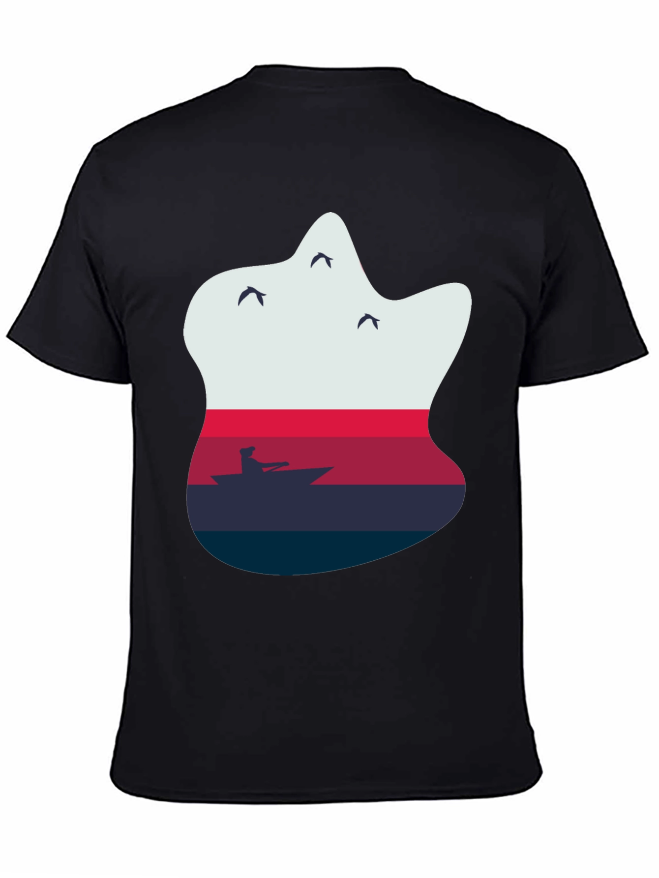 Sunset Kayak Graphic Tee - Relaxed Fit