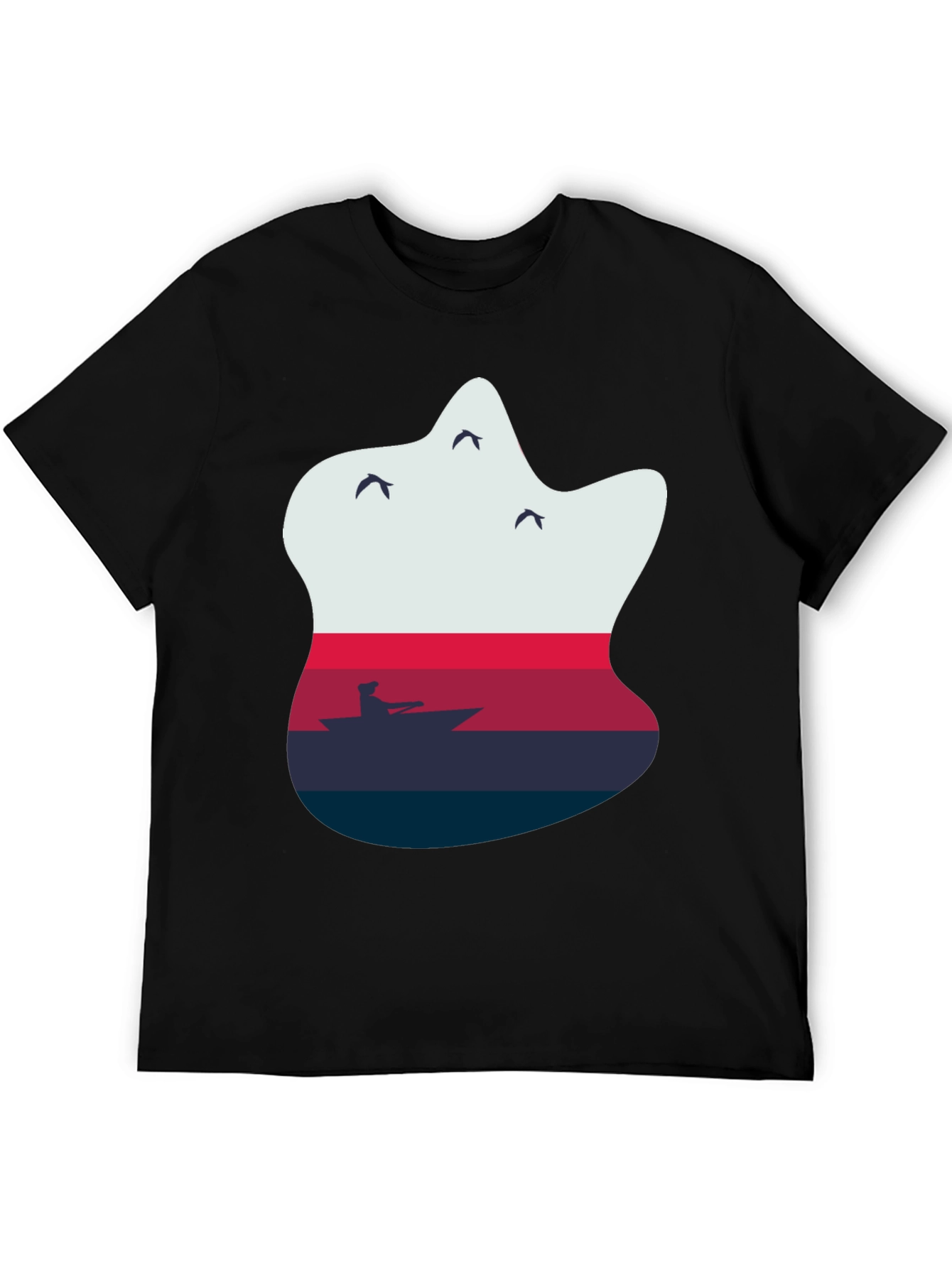 Sunset Kayak Graphic Tee - Relaxed Fit