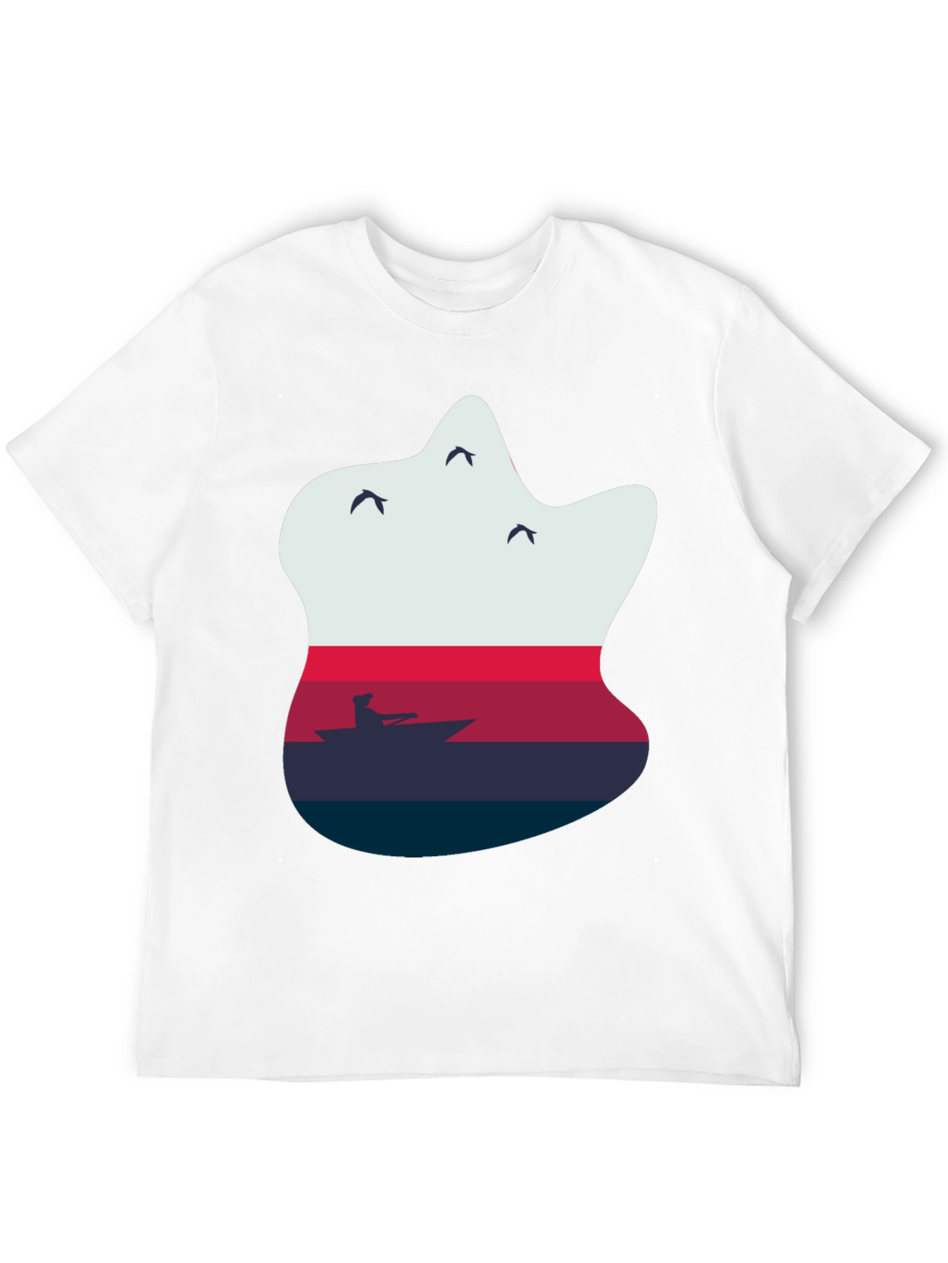 Sunset Kayak Graphic Tee - Relaxed Fit