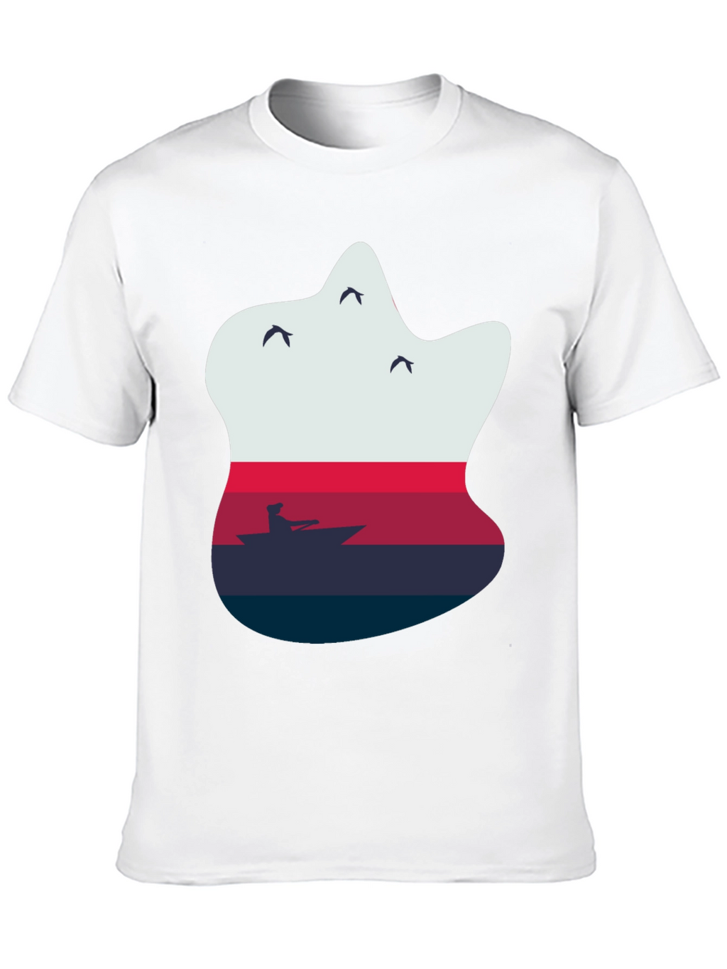 Sunset Kayak Graphic Tee - Relaxed Fit