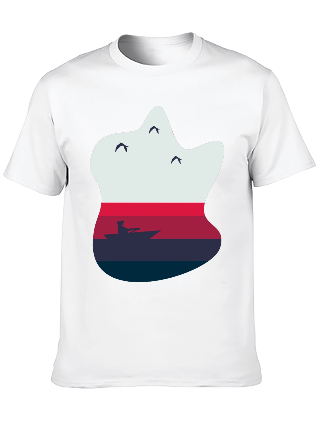Sunset Kayak Graphic Tee - Relaxed Fit
