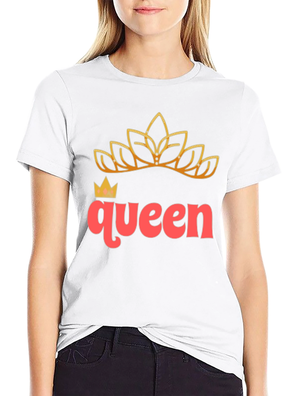 Queen Graphic Print T-Shirt - Stylish Apparel