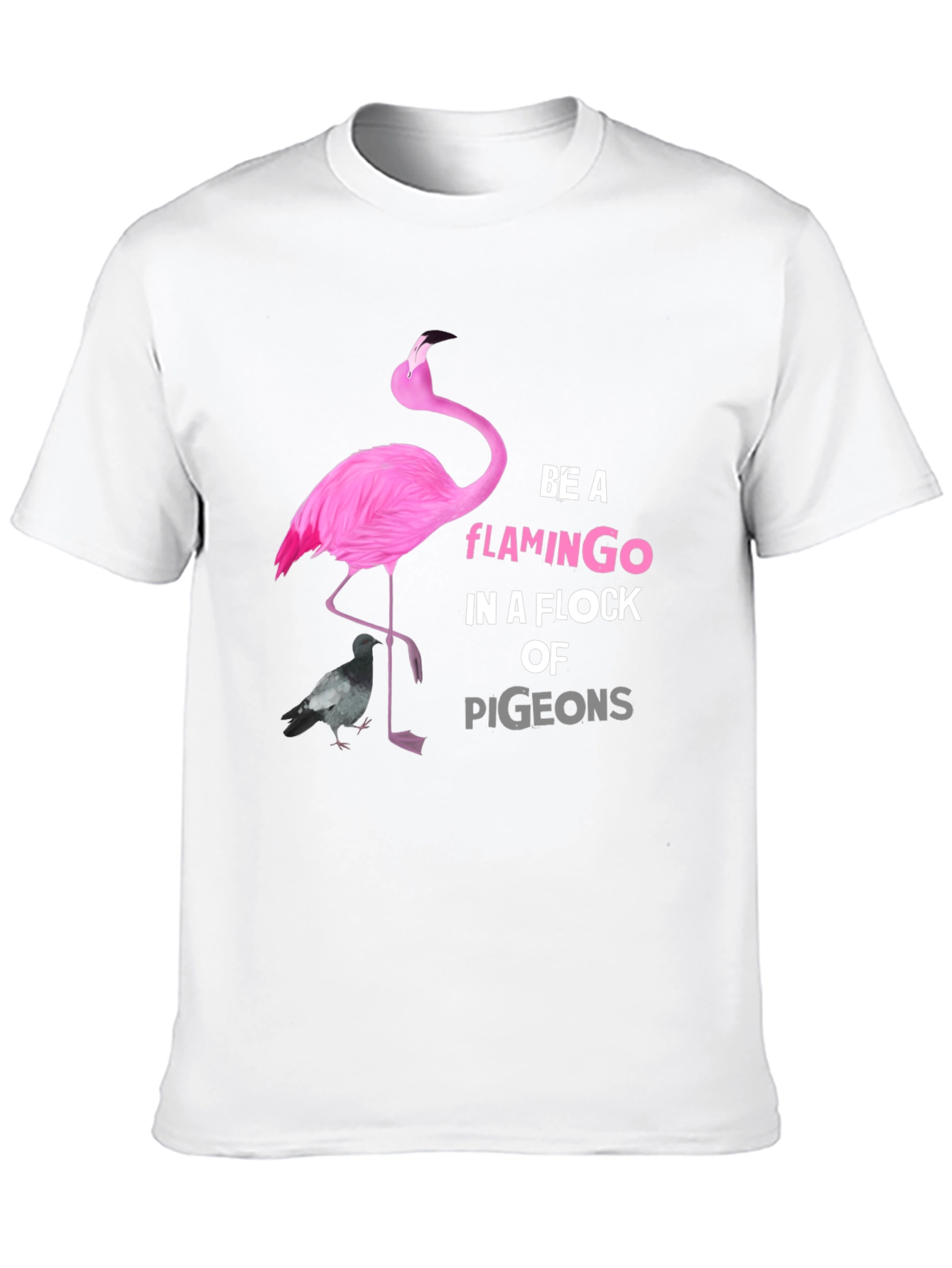 Be A Flamingo Graphic T-Shirt