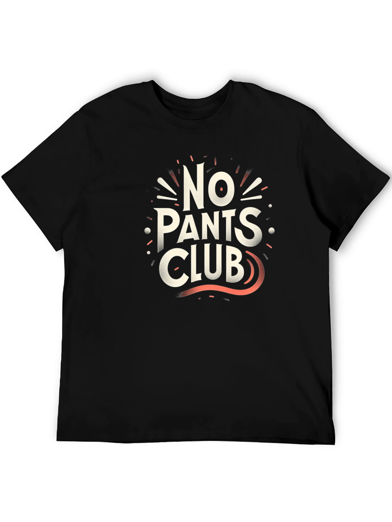 No Pants Club Graphic Tee - Casual Comfort