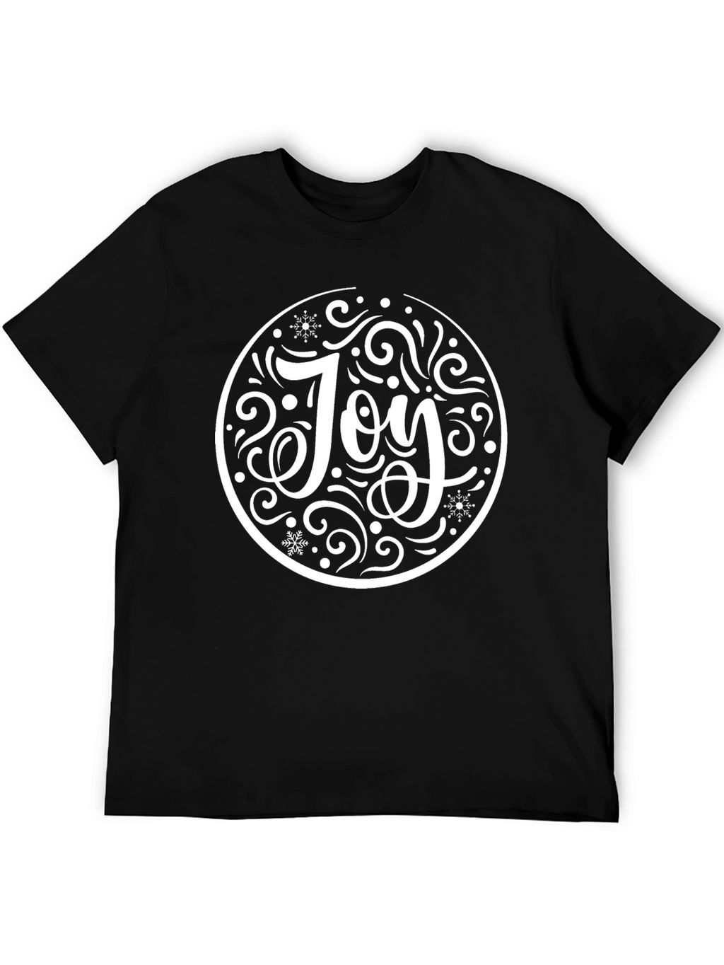 Joy Graphic Black T-Shirt