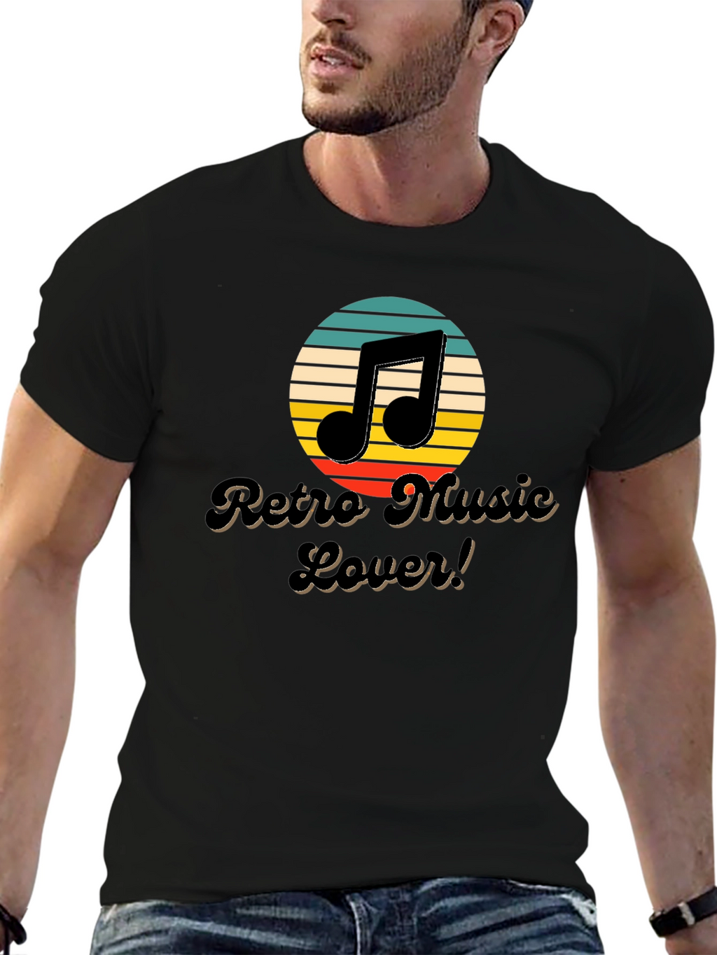 Retro Music Lover T-Shirt