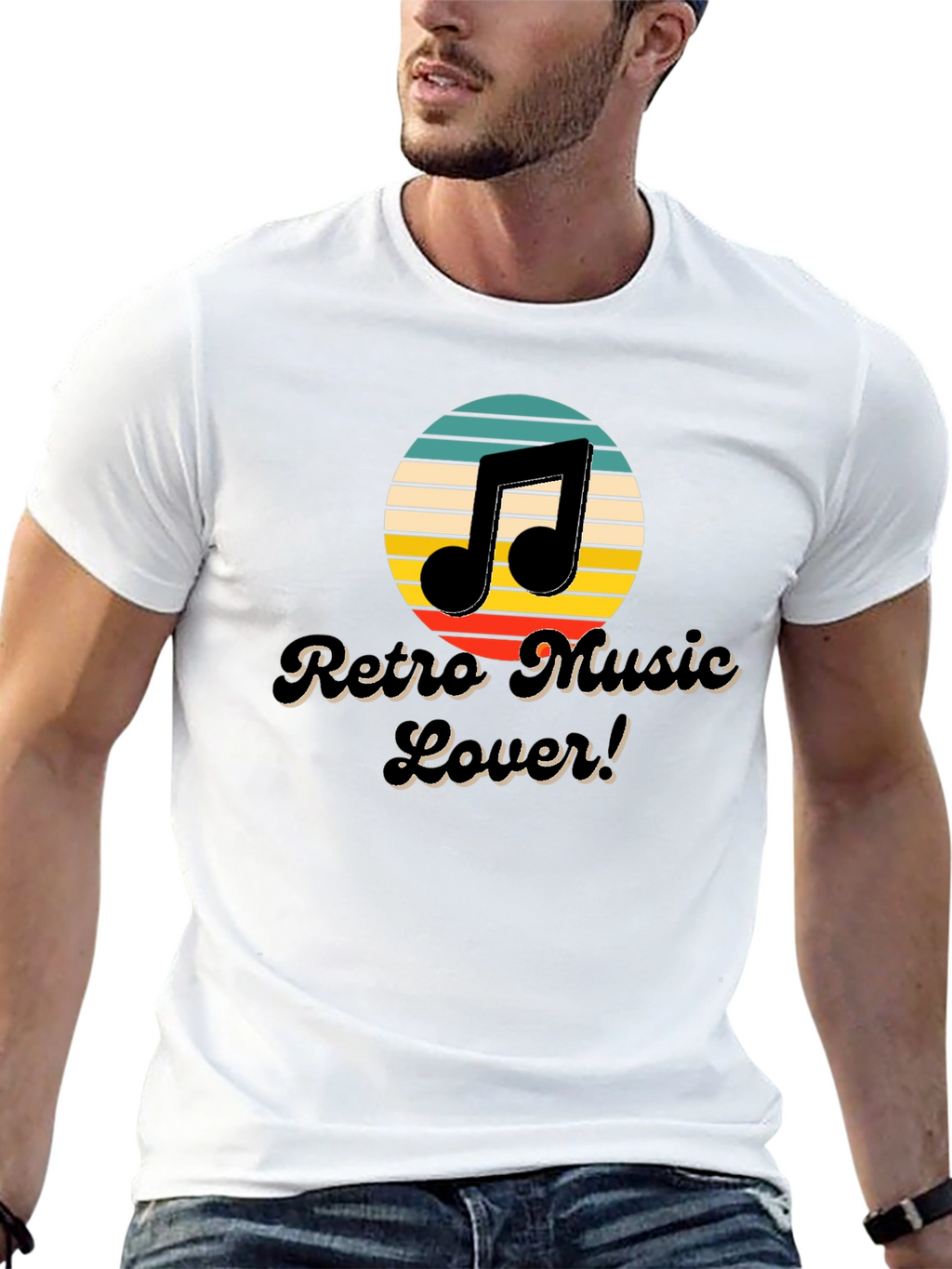 Retro Music Lover T-Shirt