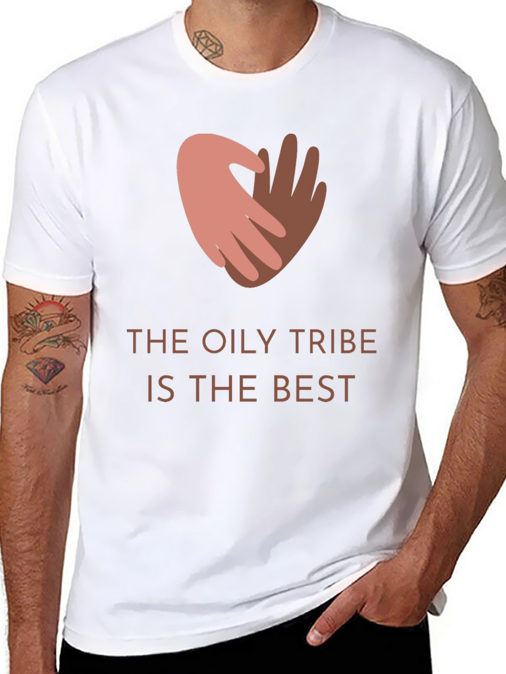 The Oily Tribe T-Shirt: Best Essential Oil Love