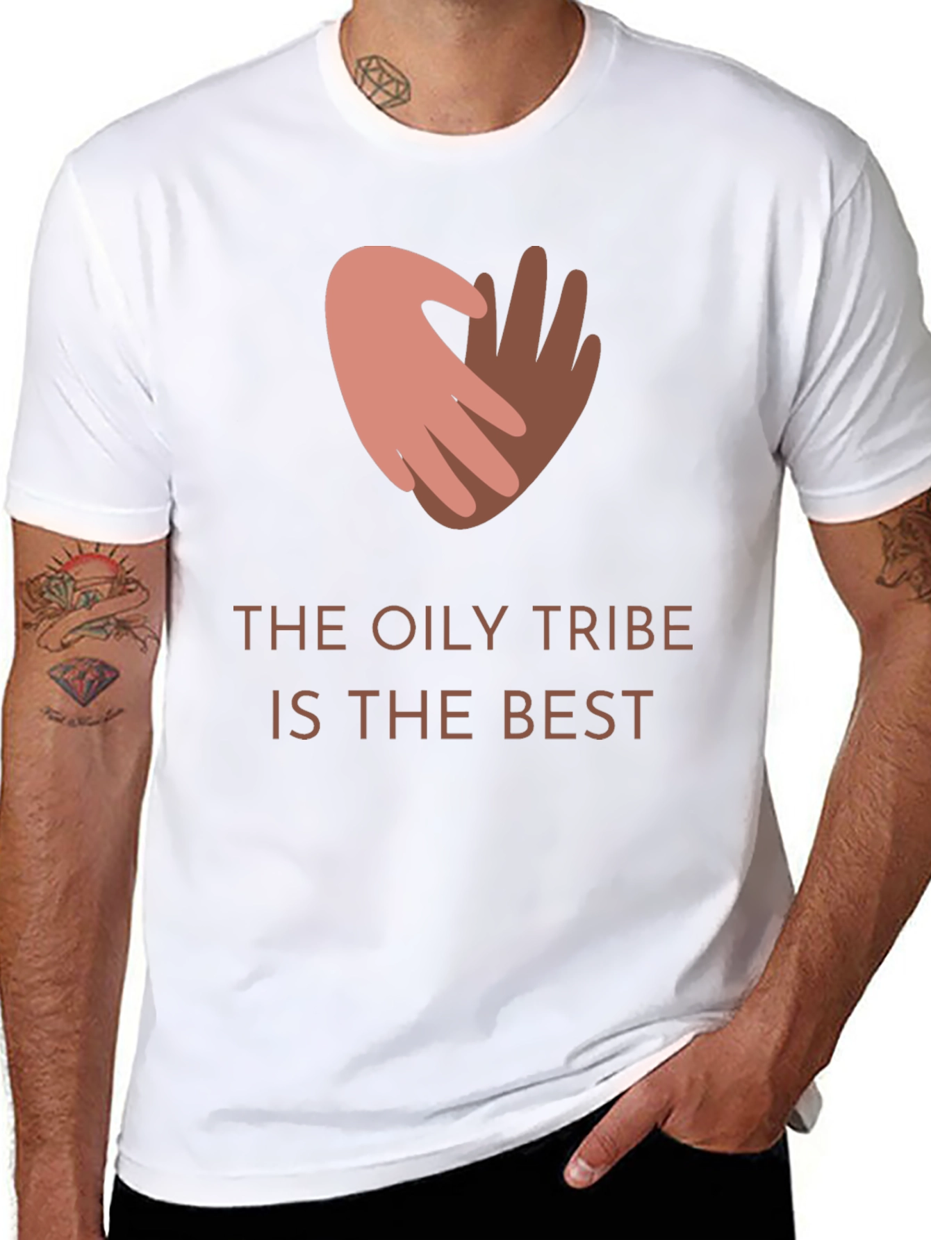 The Oily Tribe T-Shirt: Best Essential Oil Love
