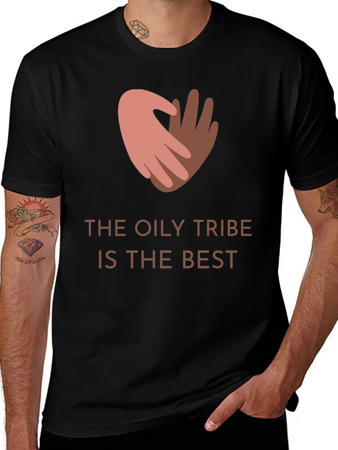 The Oily Tribe T-Shirt: Best Essential Oil Love