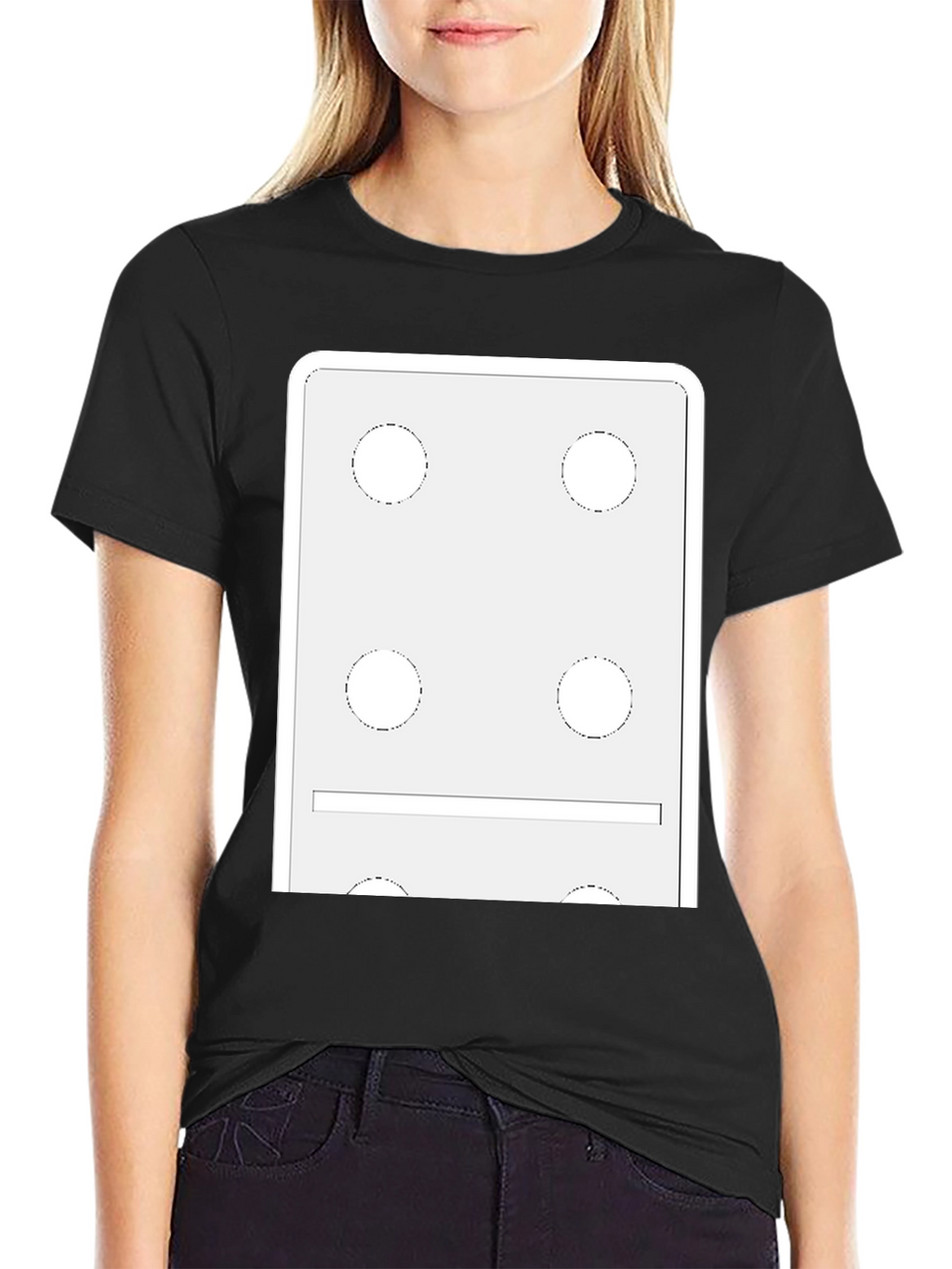 Domino Style Graphic T-Shirt