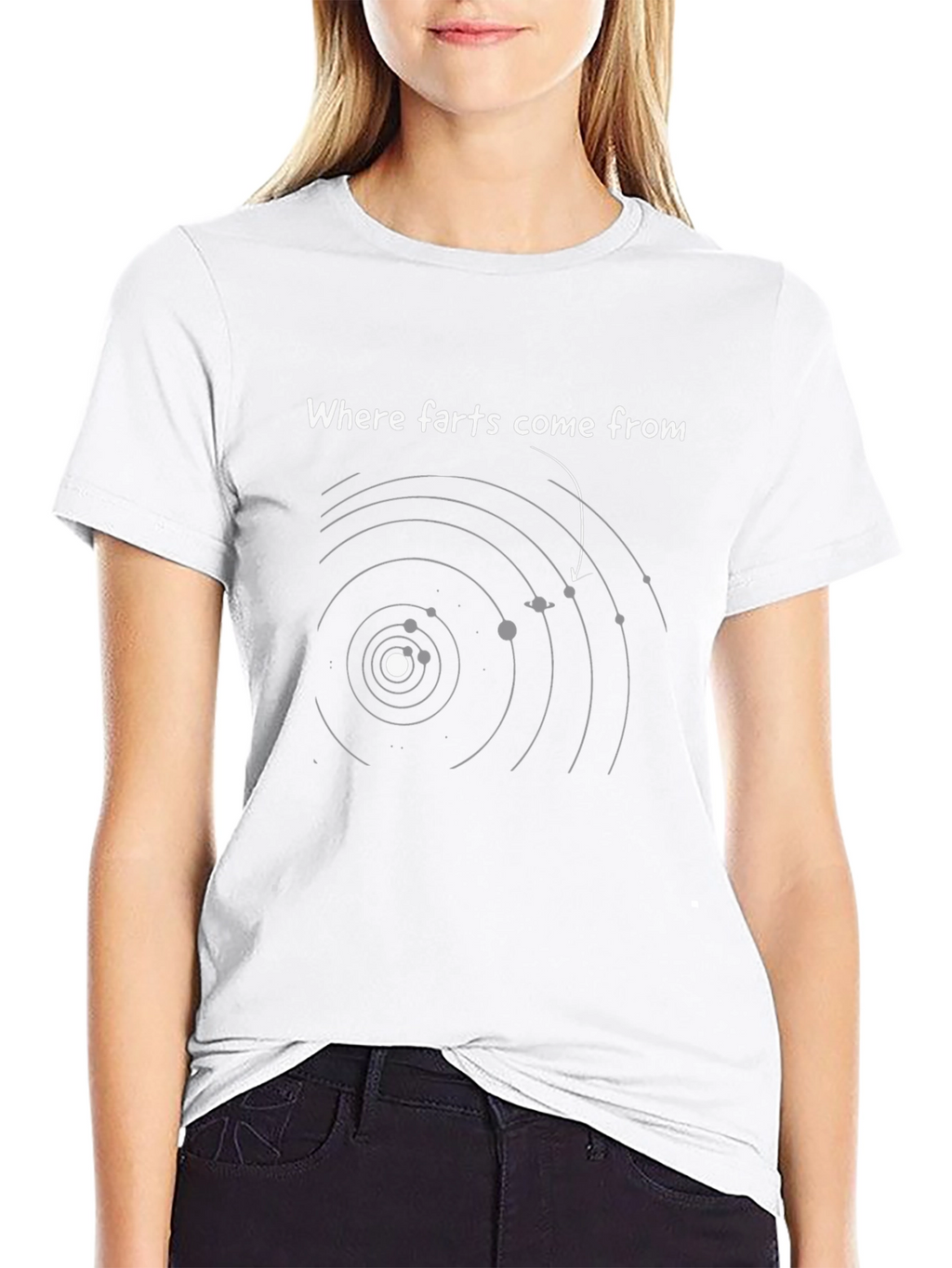 Funny Where Farts Come From Graphic T-Shirt