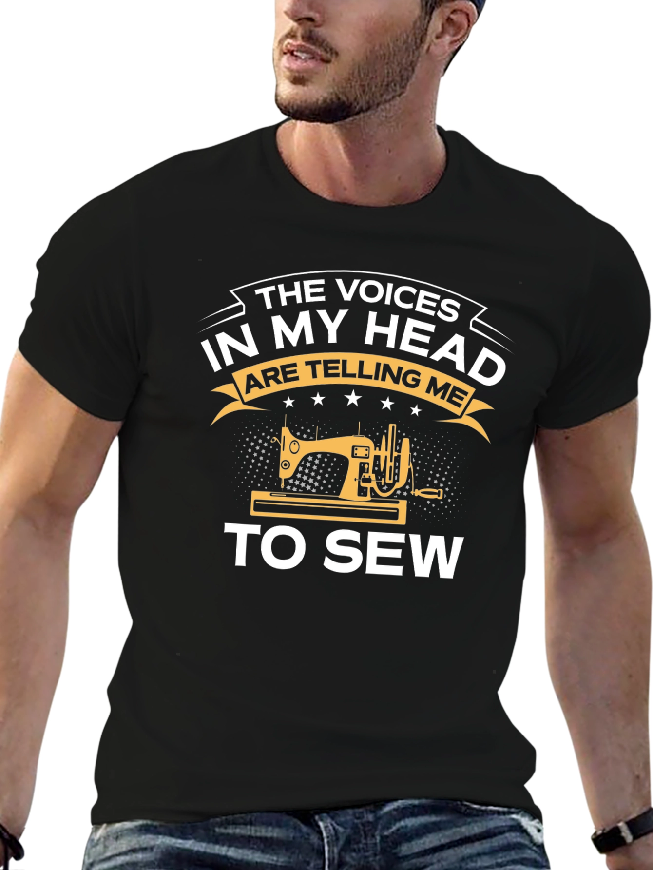 Voices in My Head Sewing T-Shirt