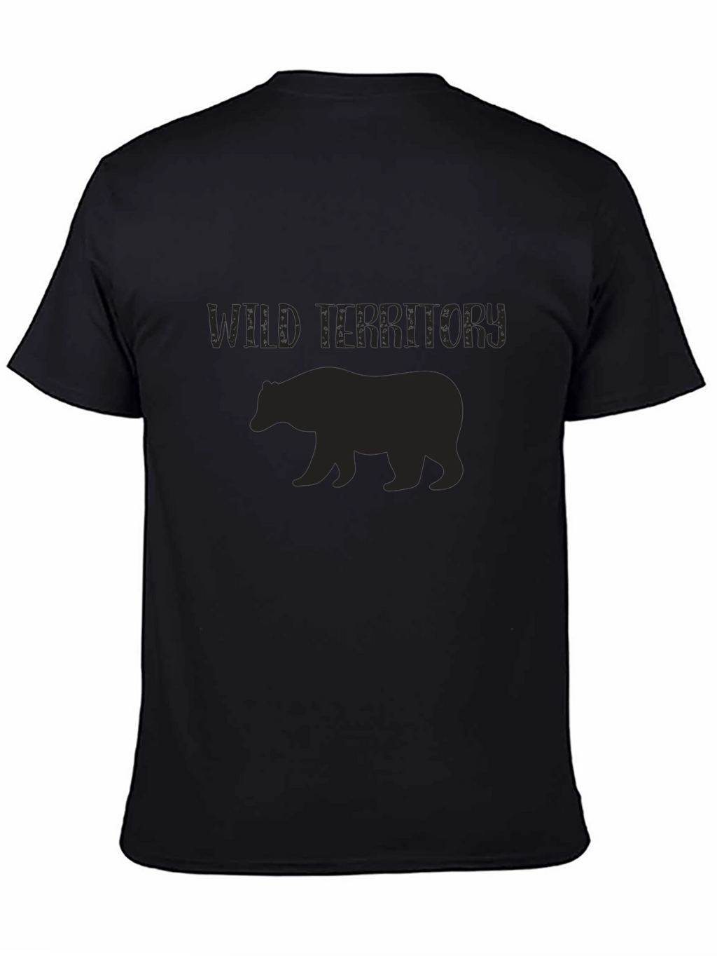Wild Territory Bear Graphic Tee - Black
