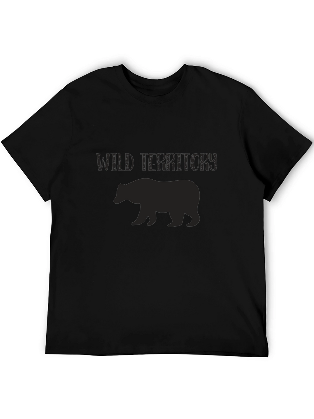 Wild Territory Bear Graphic Tee - Black