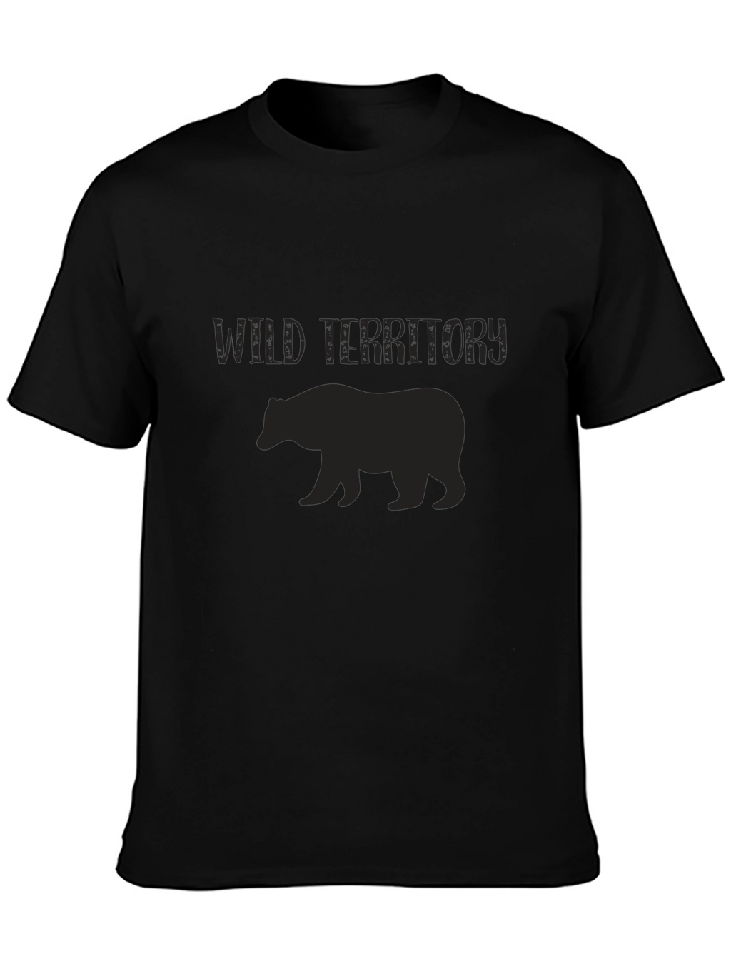 Wild Territory Bear Graphic Tee - Black