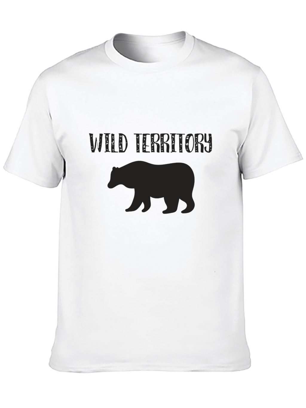 Wild Territory Bear Graphic Tee - Black