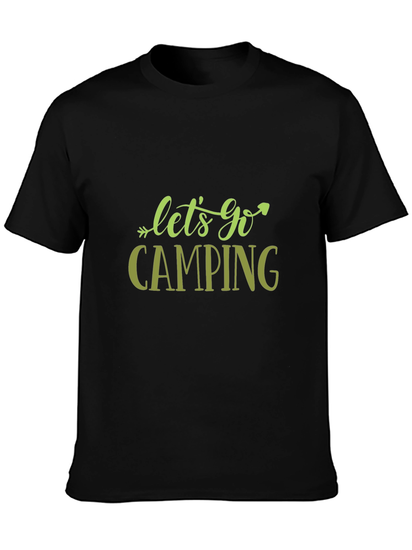 Lets Go Camping T-Shirt - Adventure Ready