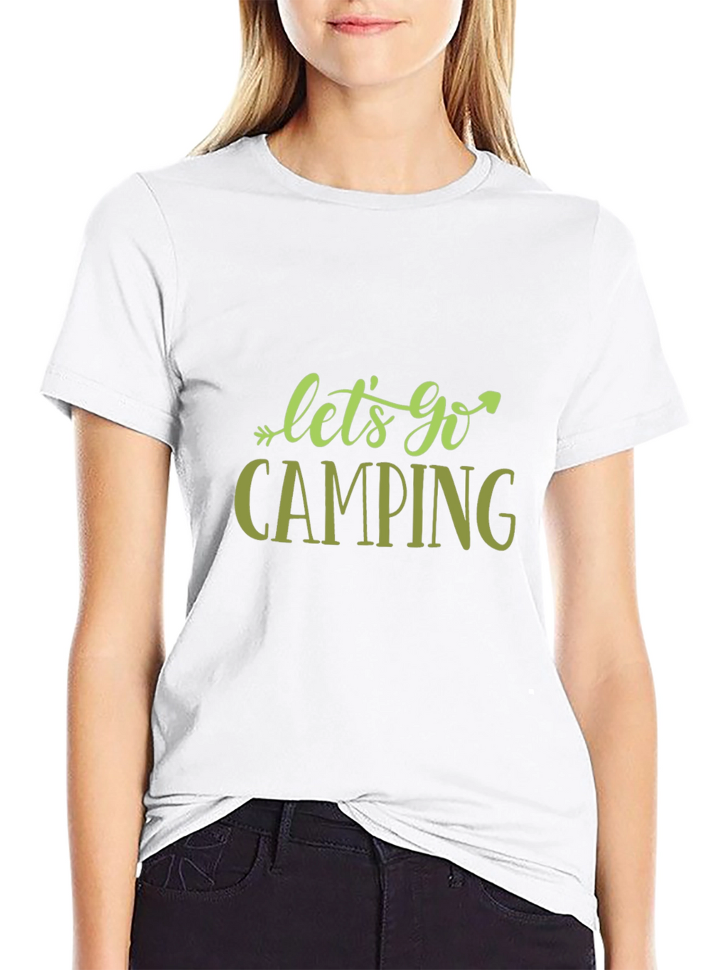 Lets Go Camping T-Shirt - Adventure Ready