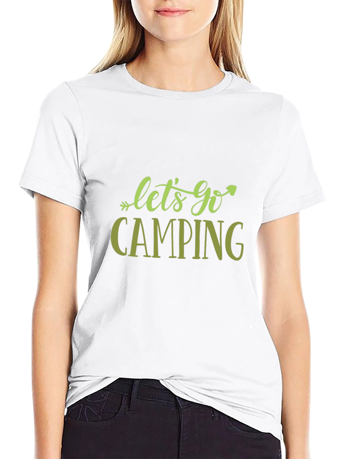Lets Go Camping T-Shirt - Adventure Ready