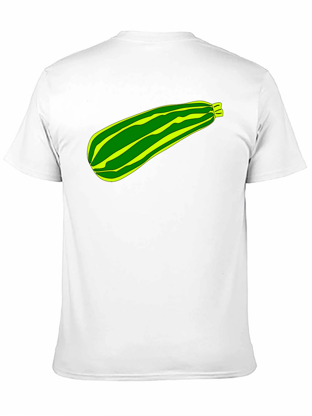 Zucchini Graphic Tee -  Unique Veggie Print