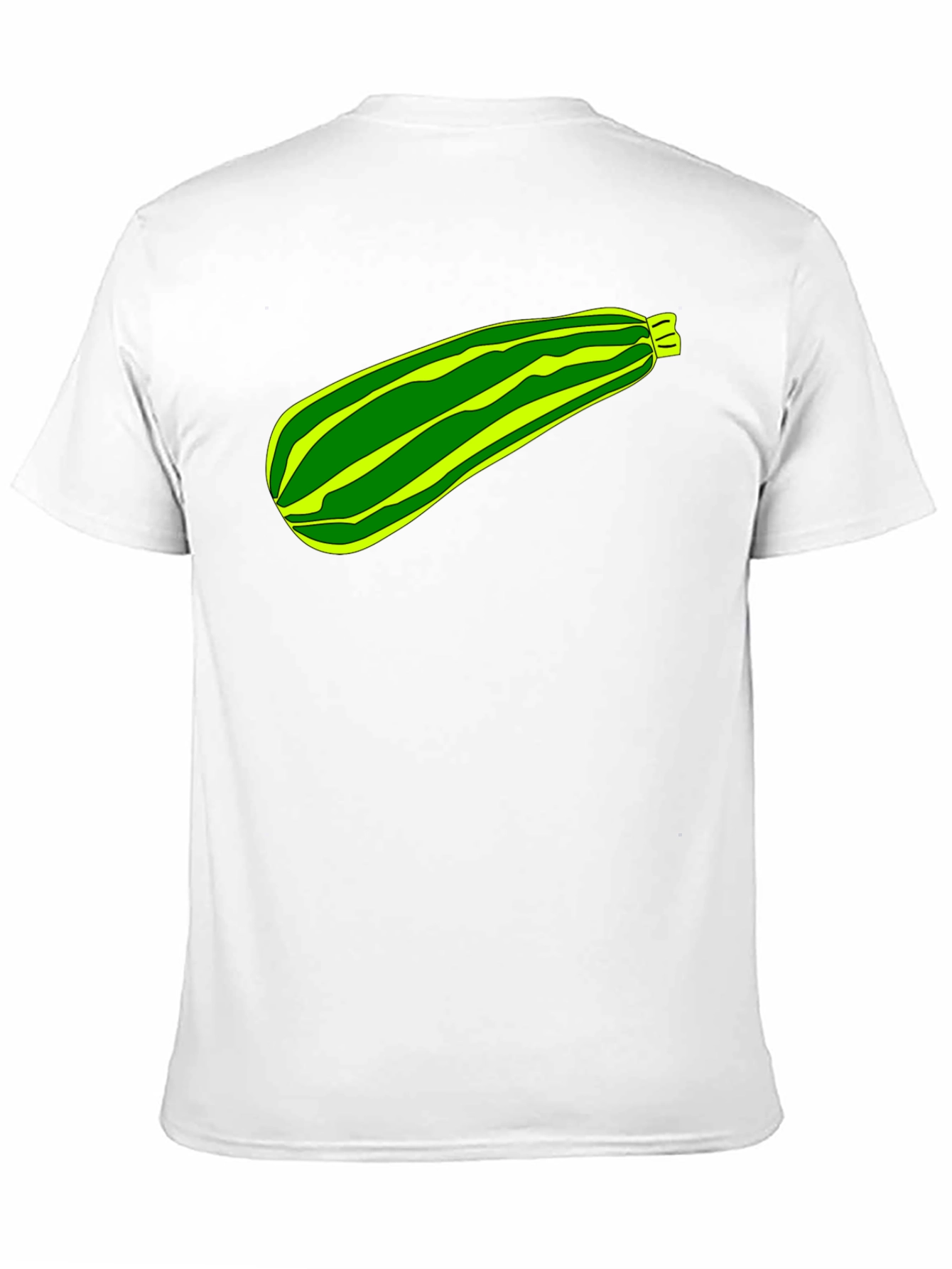 Zucchini Graphic Tee -  Unique Veggie Print