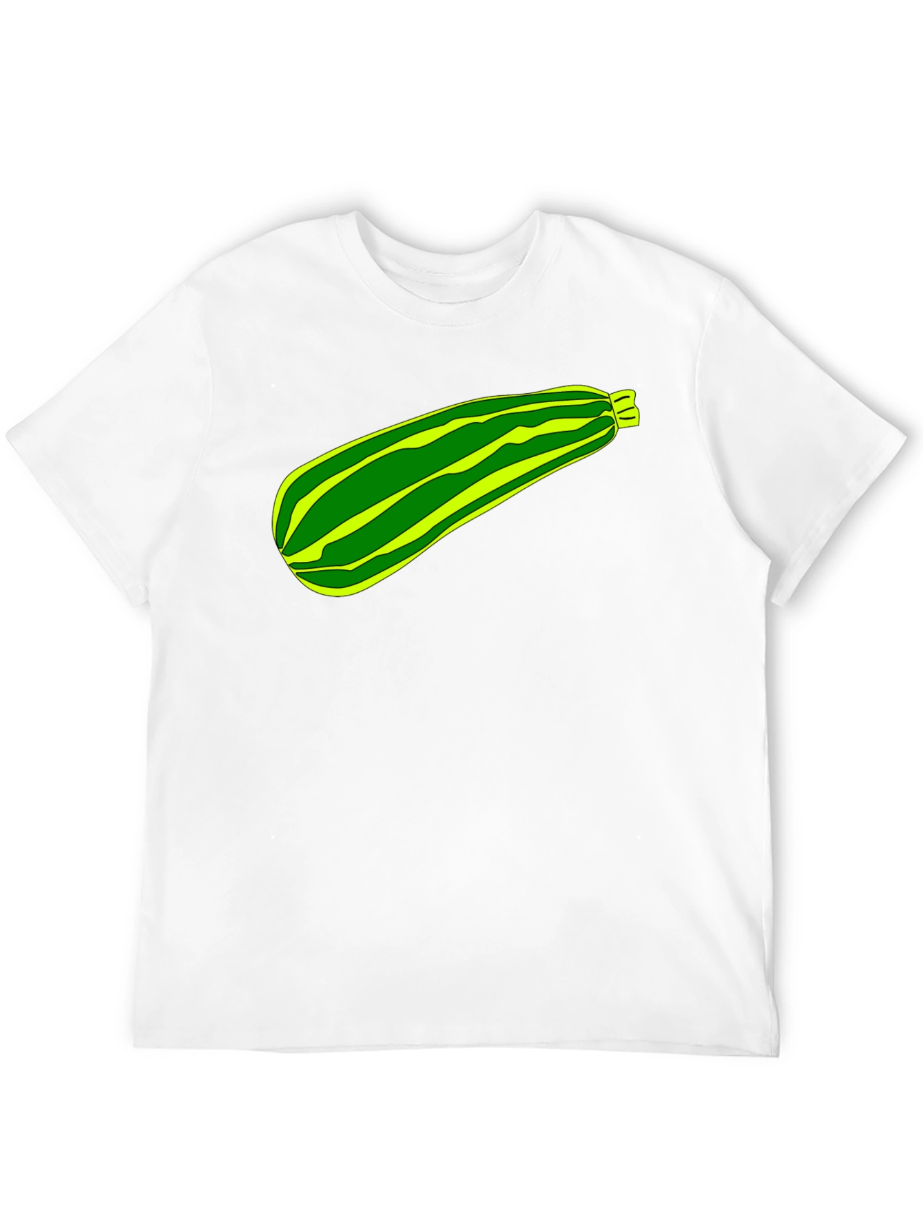 Zucchini Graphic Tee -  Unique Veggie Print