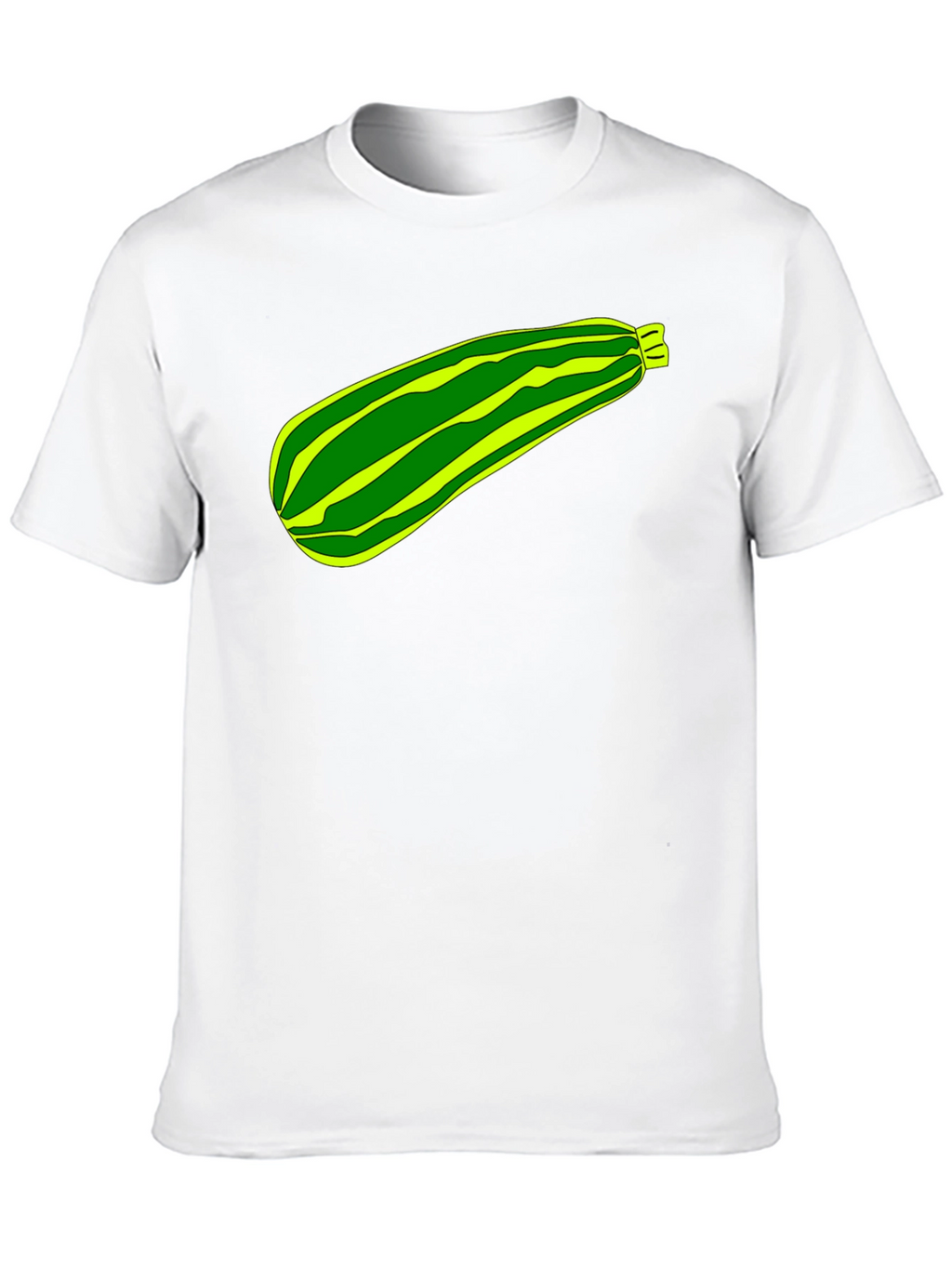 Zucchini Graphic Tee -  Unique Veggie Print